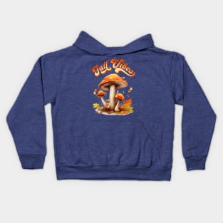 Fall Vibes Autumn Fall Lover Kids Hoodie